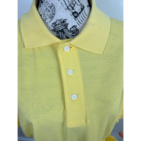 Croft & Barrow Men's Lightweight Yellow Signature Polo - Picture 4 of 9